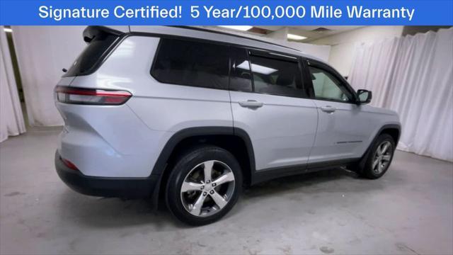 used 2021 Jeep Grand Cherokee L car, priced at $32,186