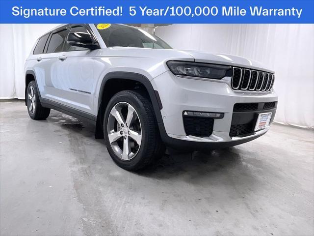 used 2021 Jeep Grand Cherokee L car, priced at $32,186