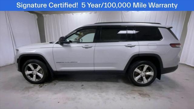 used 2021 Jeep Grand Cherokee L car, priced at $32,186