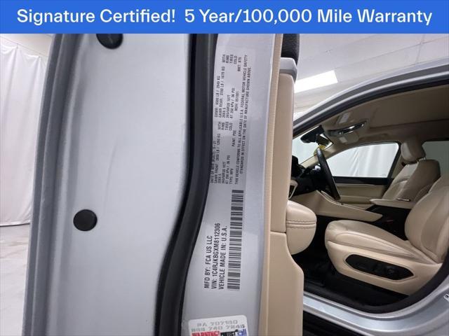 used 2021 Jeep Grand Cherokee L car, priced at $32,186