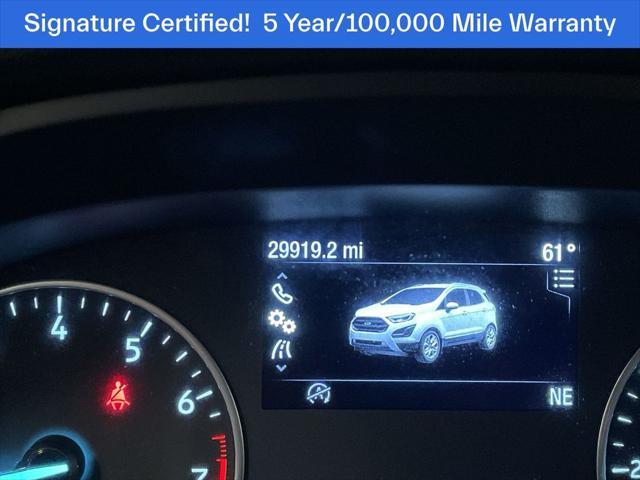 used 2022 Ford EcoSport car, priced at $18,862