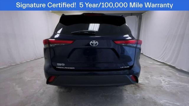 used 2022 Toyota Highlander car, priced at $33,495