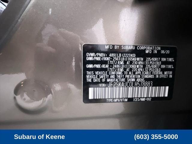 used 2020 Subaru Forester car, priced at $22,005