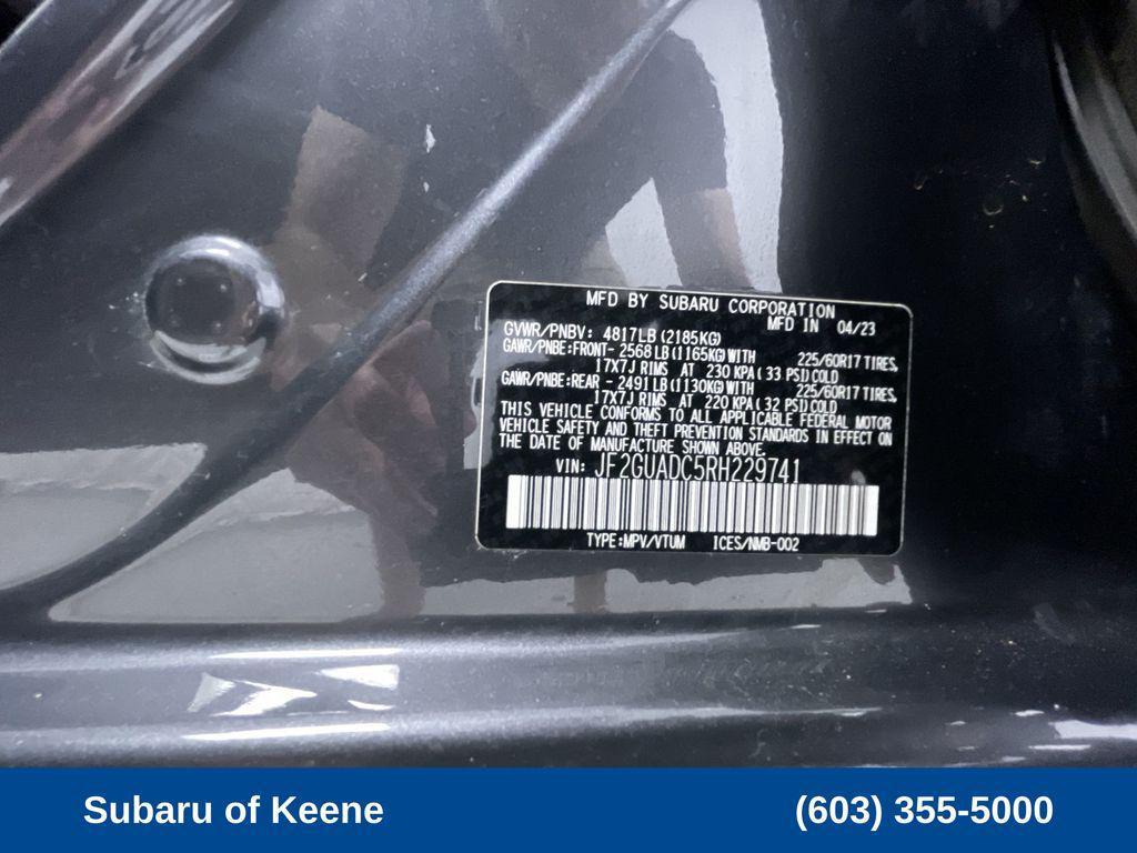 used 2024 Subaru Crosstrek car, priced at $24,483