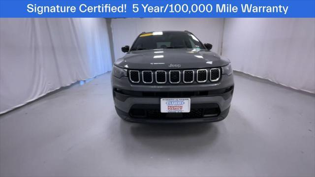 used 2023 Jeep Compass car, priced at $28,240