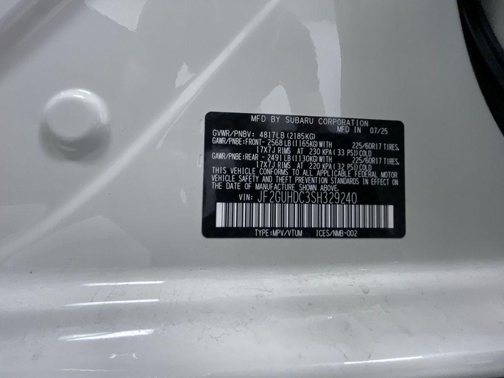 new 2025 Subaru Crosstrek car, priced at $30,411