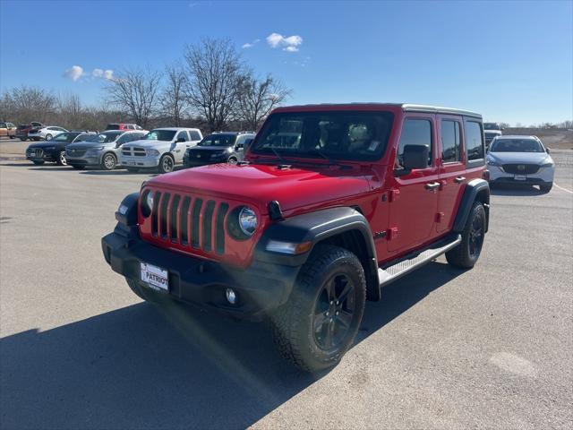 used 2022 Jeep Wrangler Unlimited car, priced at $32,448