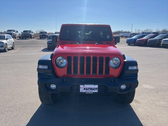 used 2022 Jeep Wrangler Unlimited car, priced at $32,448