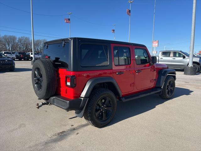 used 2022 Jeep Wrangler Unlimited car, priced at $32,448