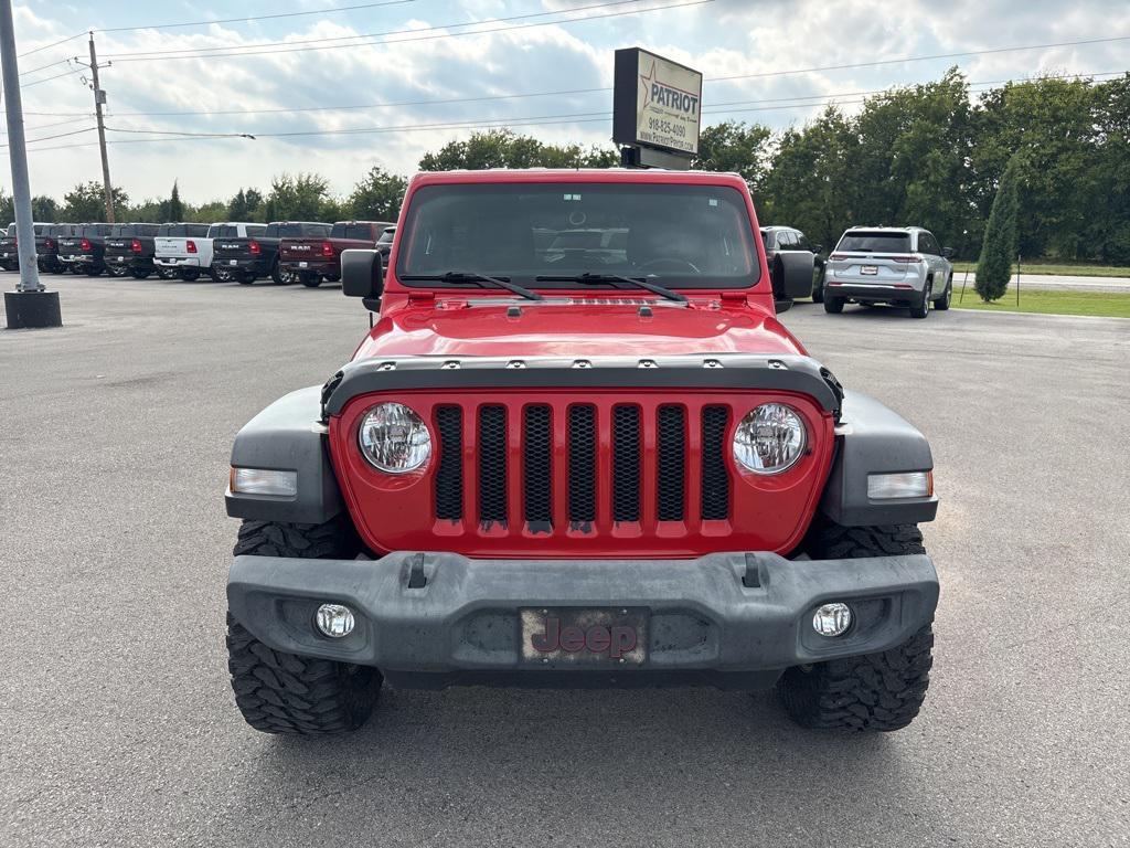used 2020 Jeep Wrangler Unlimited car, priced at $22,471
