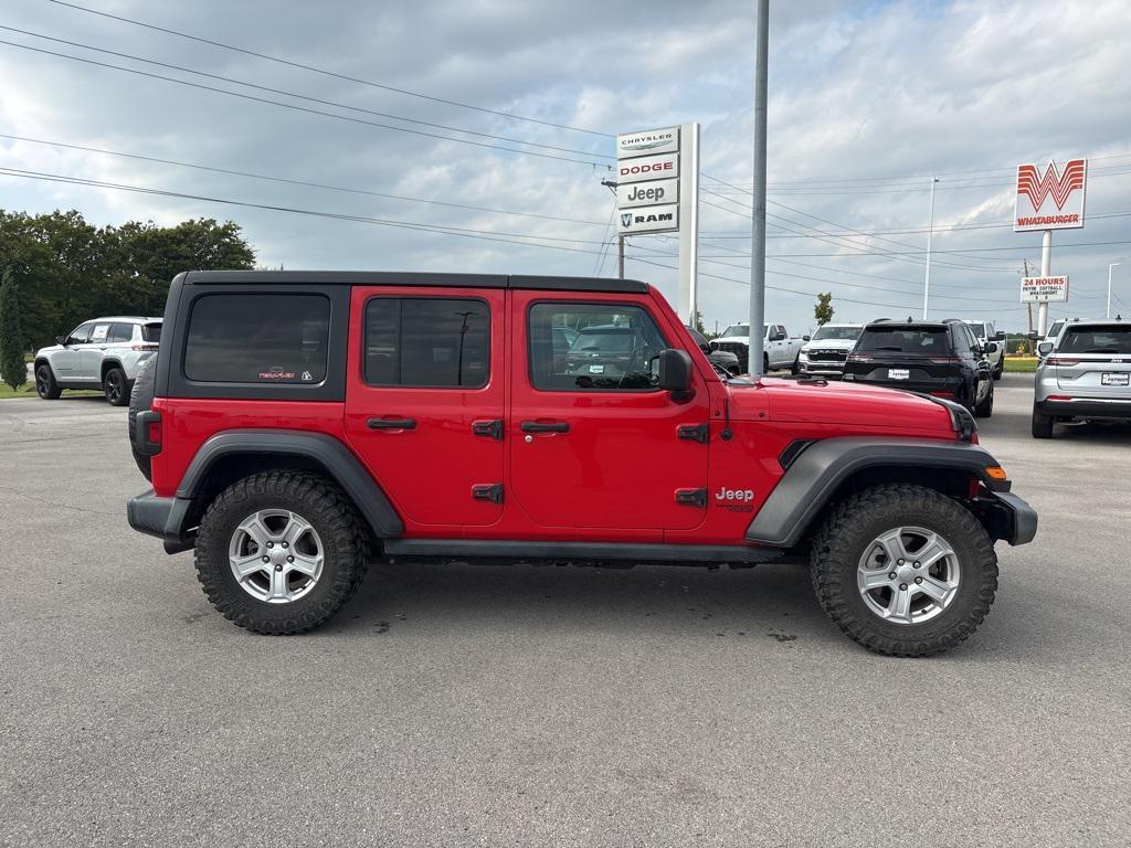 used 2020 Jeep Wrangler Unlimited car, priced at $22,471