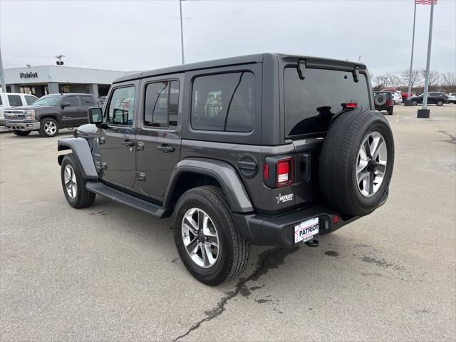 used 2021 Jeep Wrangler Unlimited car, priced at $34,198