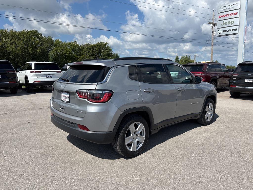 used 2022 Jeep Compass car, priced at $18,663