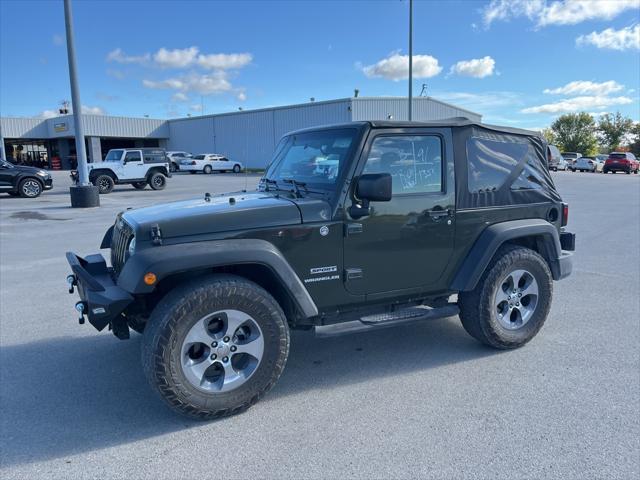 used 2015 Jeep Wrangler car, priced at $15,000