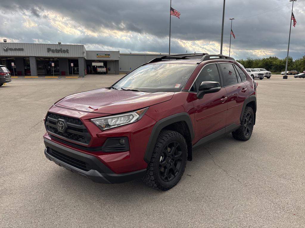 used 2021 Toyota RAV4 car, priced at $30,000