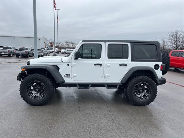 used 2021 Jeep Wrangler Unlimited car, priced at $40,000