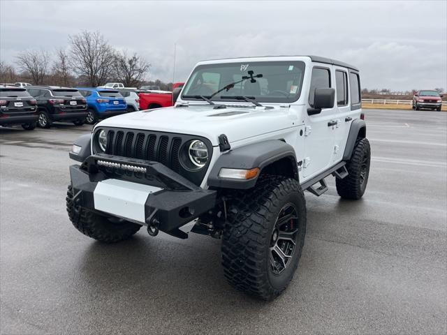 used 2021 Jeep Wrangler Unlimited car, priced at $40,000