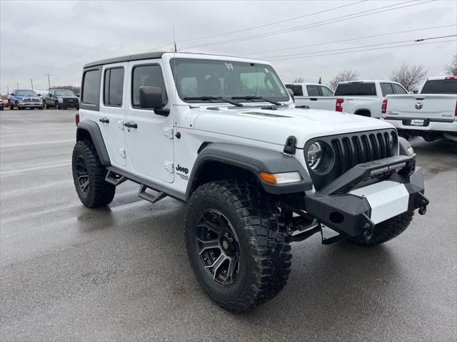 used 2021 Jeep Wrangler Unlimited car, priced at $40,000