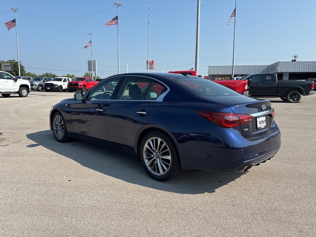 used 2022 INFINITI Q50 car, priced at $27,700
