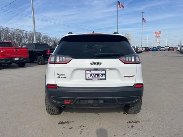 used 2021 Jeep Cherokee car, priced at $20,000