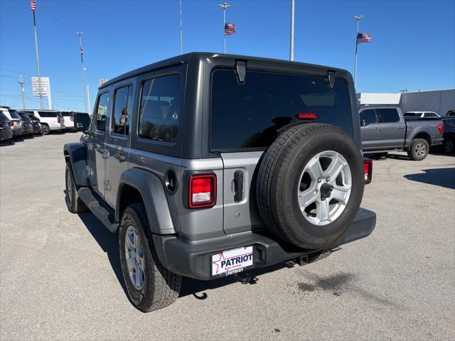 used 2020 Jeep Wrangler Unlimited car, priced at $30,000