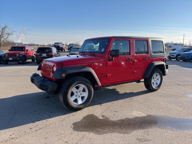 used 2018 Jeep Wrangler JK Unlimited car, priced at $18,700