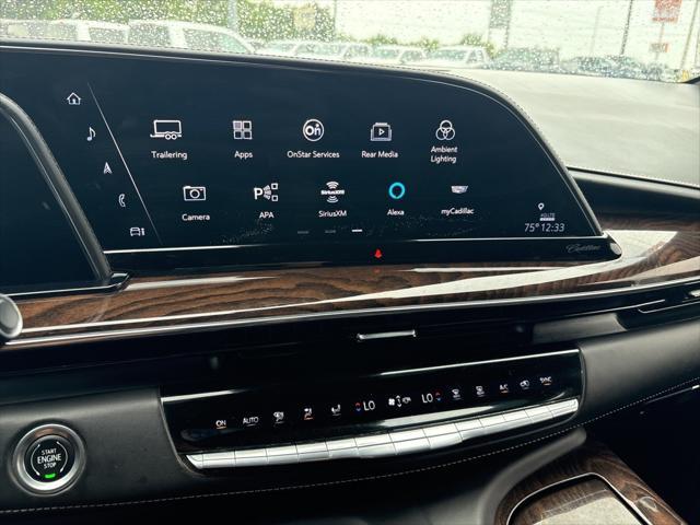used 2021 Cadillac Escalade car, priced at $62,500