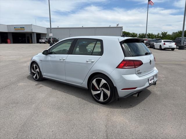 used 2018 Volkswagen Golf GTI car, priced at $17,183