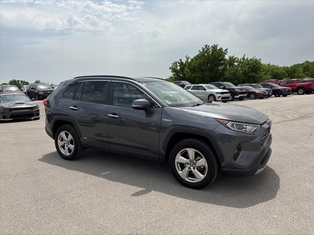 used 2021 Toyota RAV4 Hybrid car, priced at $28,219