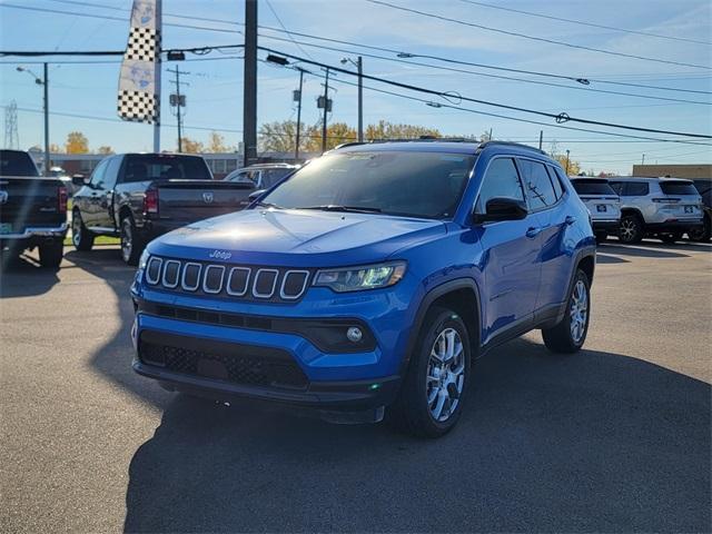 used 2022 Jeep Compass car, priced at $22,444