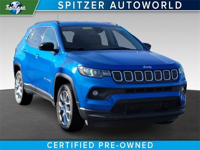 used 2022 Jeep Compass car, priced at $22,444