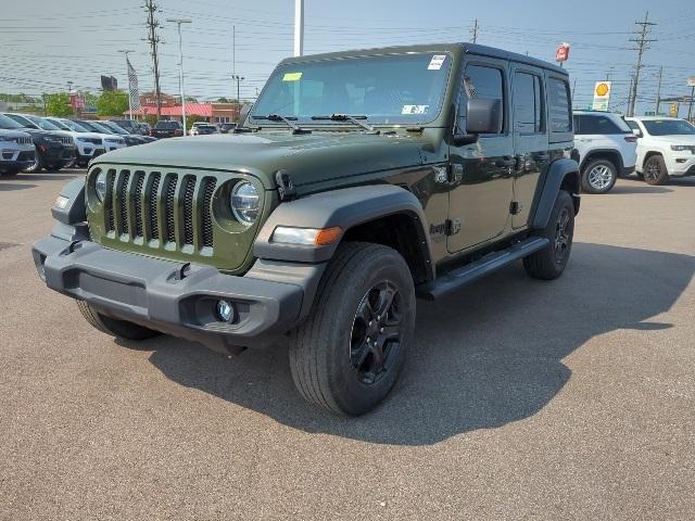 used 2021 Jeep Wrangler Unlimited car, priced at $32,939