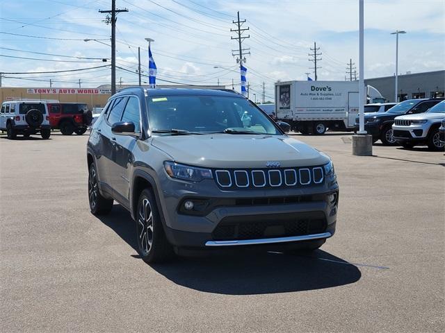 used 2022 Jeep Compass car, priced at $25,054