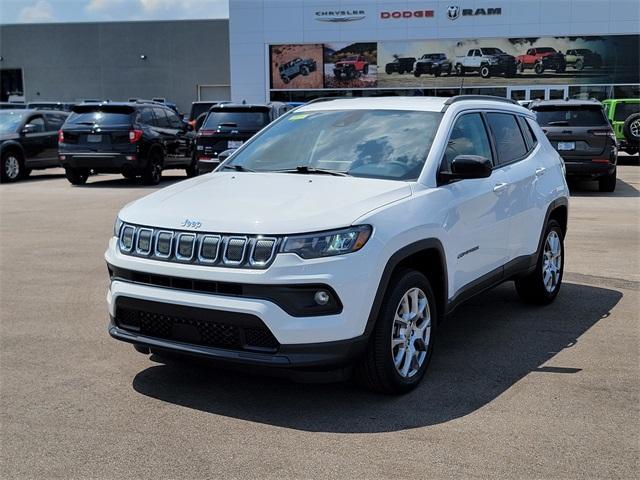 used 2022 Jeep Compass car, priced at $21,345