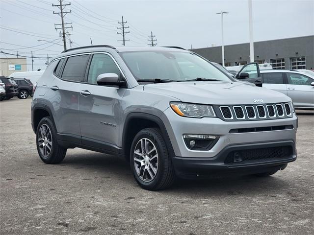 used 2020 Jeep Compass car, priced at $17,555