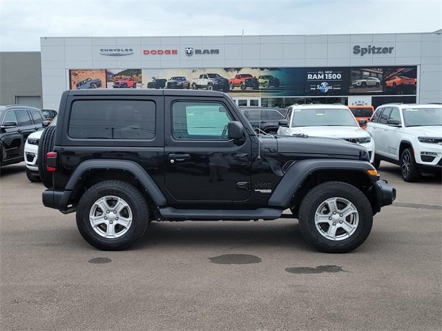 used 2021 Jeep Wrangler car, priced at $29,660