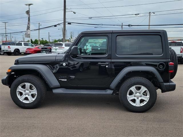 used 2021 Jeep Wrangler car, priced at $29,660