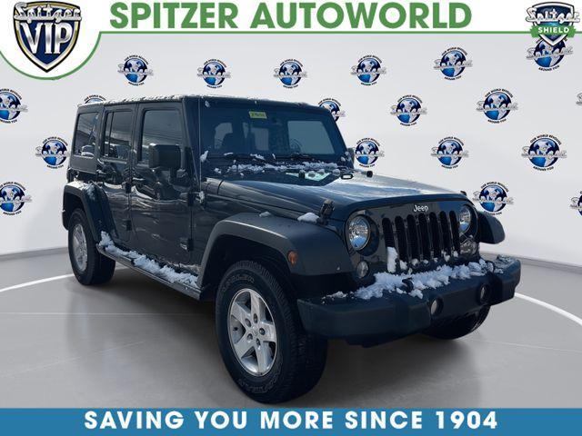 used 2016 Jeep Wrangler Unlimited car, priced at $19,788