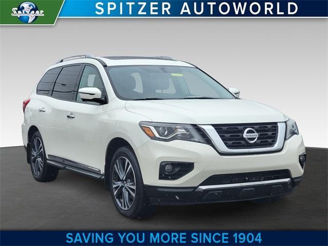 used 2017 Nissan Pathfinder car, priced at $14,332