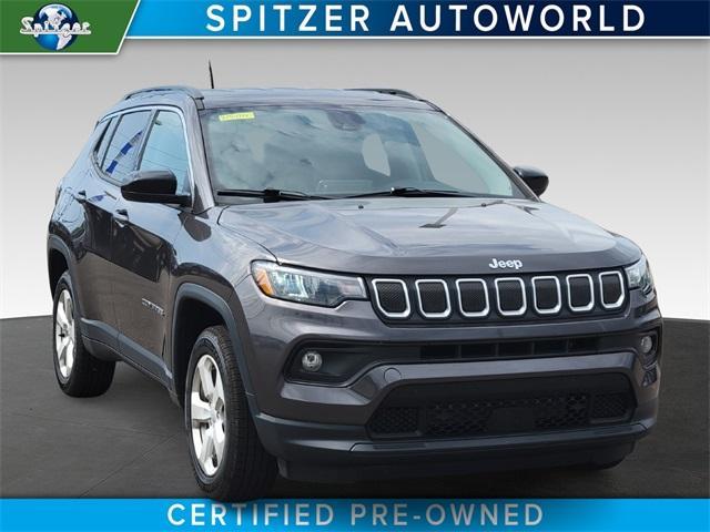 used 2022 Jeep Compass car, priced at $20,327