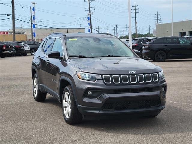 used 2022 Jeep Compass car, priced at $20,327