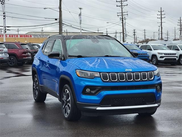 used 2022 Jeep Compass car, priced at $23,333