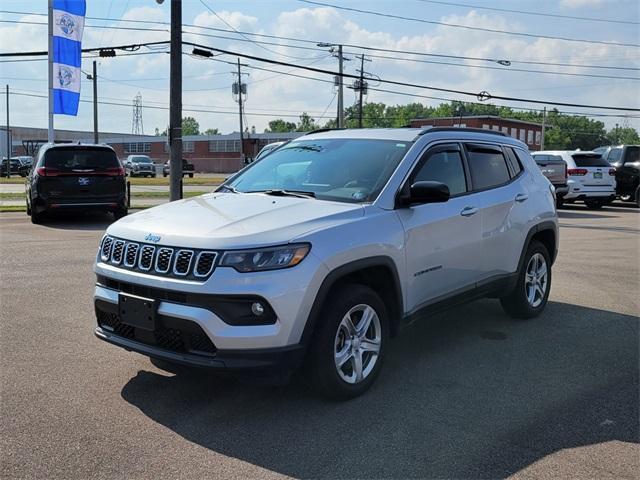 used 2024 Jeep Compass car, priced at $25,273