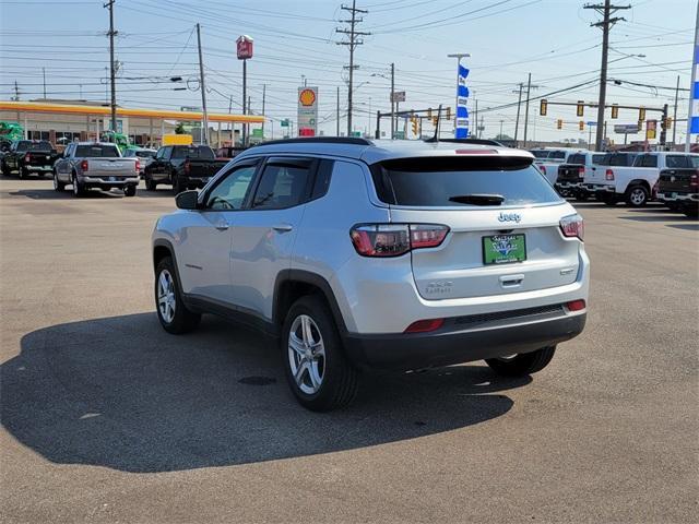 used 2024 Jeep Compass car, priced at $25,273