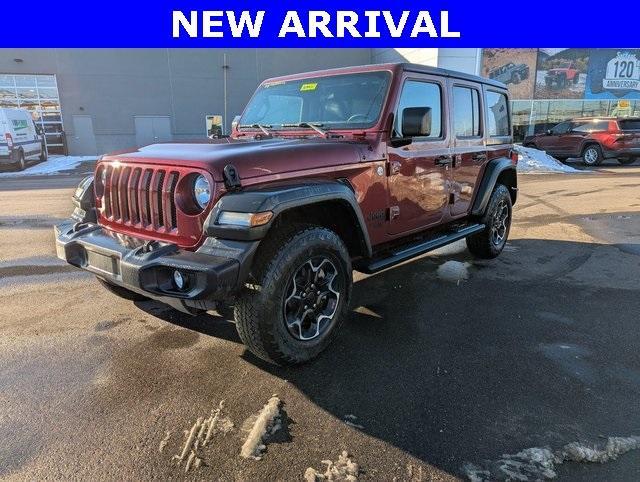 used 2021 Jeep Wrangler Unlimited car, priced at $26,112