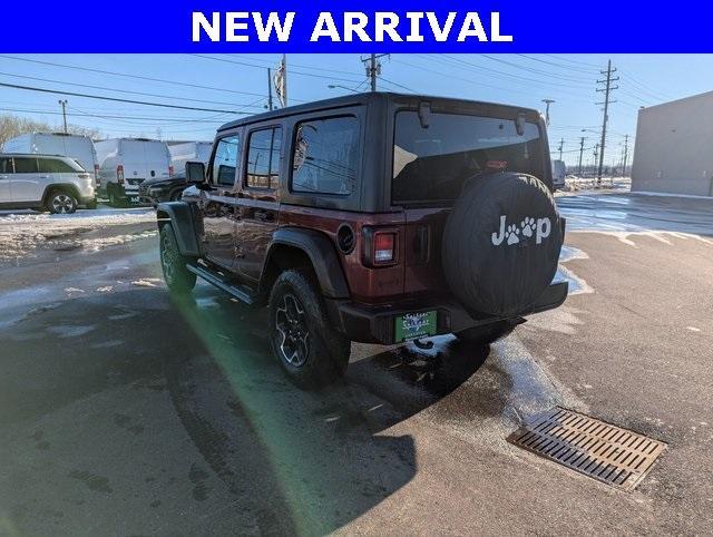 used 2021 Jeep Wrangler Unlimited car, priced at $26,112