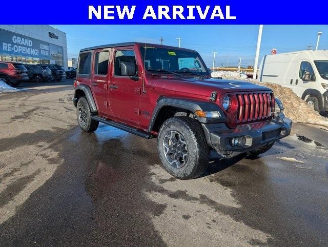 used 2021 Jeep Wrangler Unlimited car, priced at $26,112