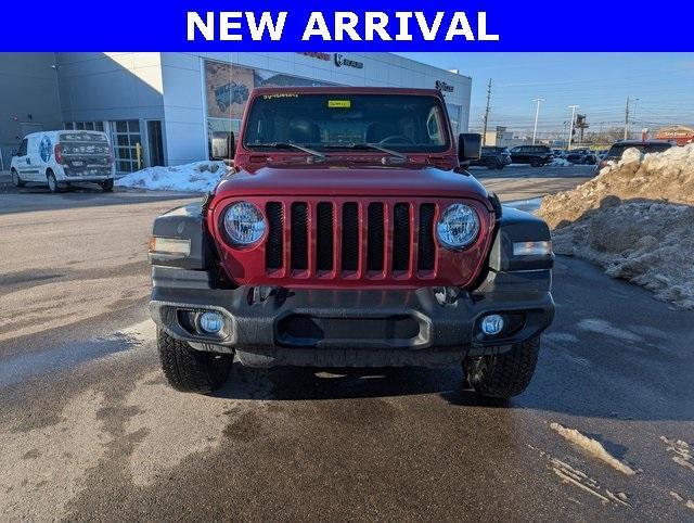 used 2021 Jeep Wrangler Unlimited car, priced at $26,112