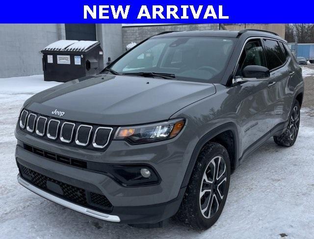 used 2022 Jeep Compass car, priced at $22,353