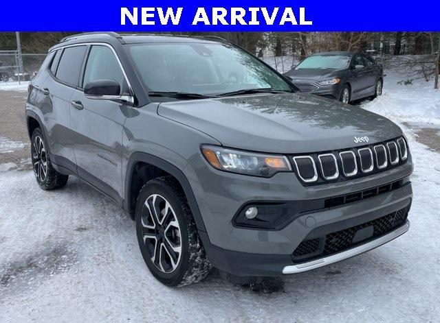 used 2022 Jeep Compass car, priced at $22,353